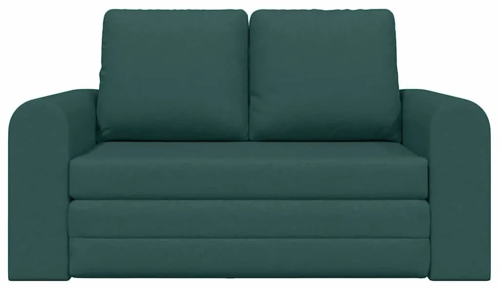 vidaXL Κρεβάτι καναπές Σκούρο πράσινο 148 x 71 x 83 εκ. ύφασμα
