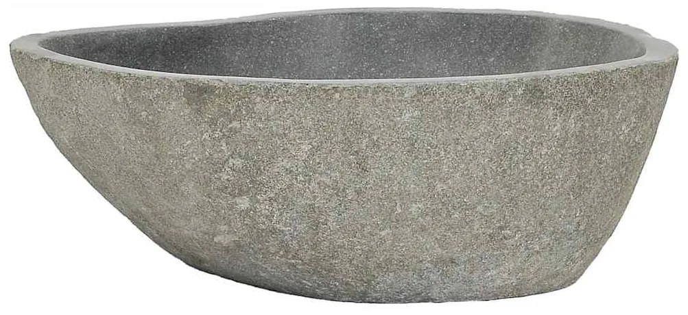 vidaXL Νιπτήρας River Stone Οβάλ (37-46)x(29-36) εκ.
