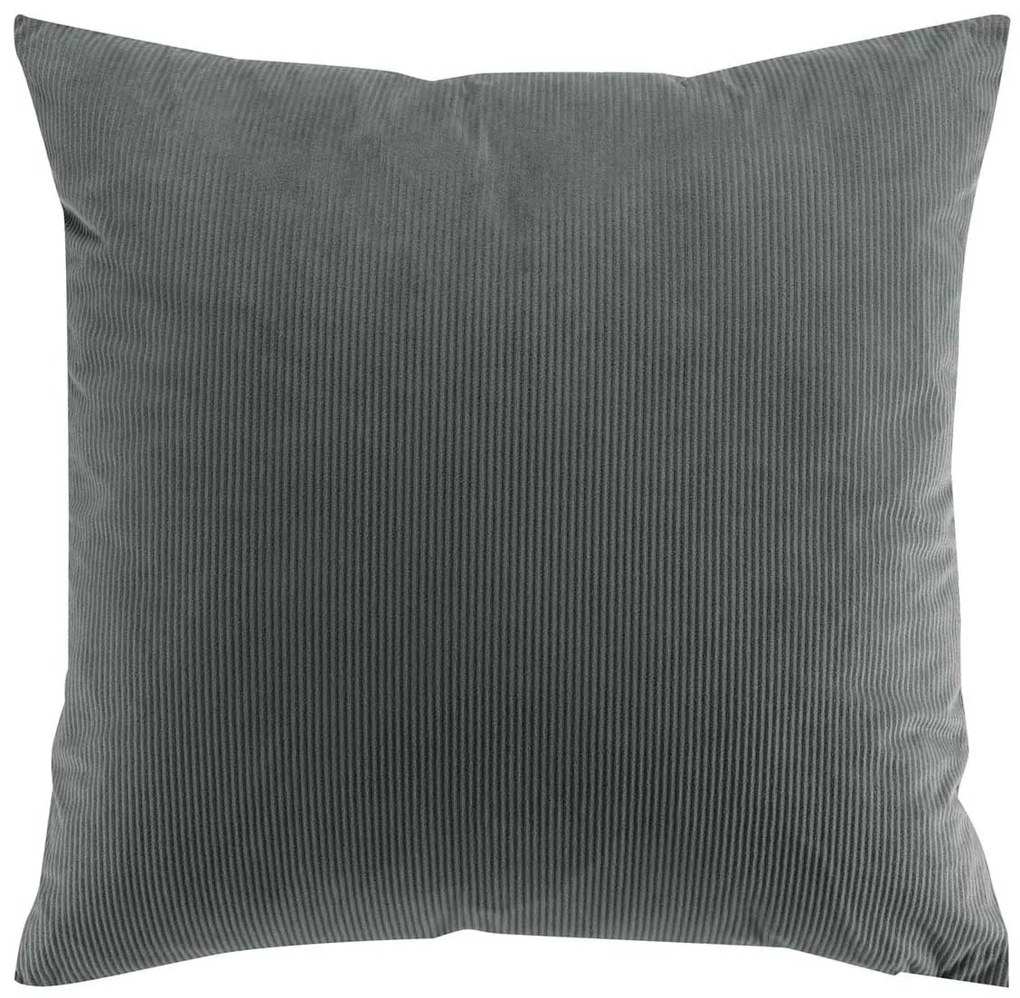 Βελουτέ Διακοσμητικό Μαξιλάρι (60x60) L-C Casual Anthracite 1611466