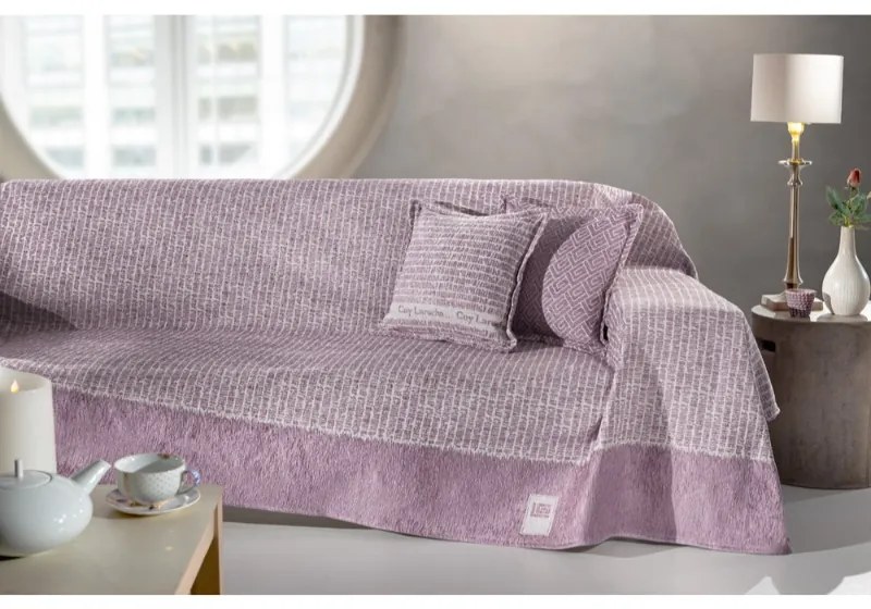 Ριχτάρι Τετραθέσιου Parfait Lilac 180x350 - Guy Laroche