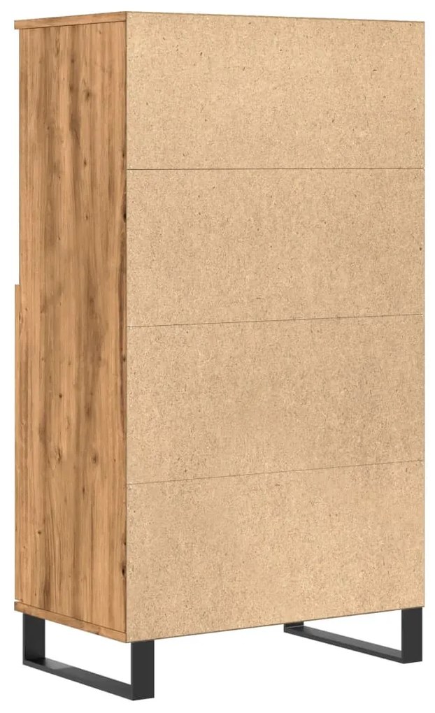 vidaXL Ντουλάπι Τεχνίτης Δρυς 60 x 36 x 110 εκ. από Επεξεργασμένο Ξύλο