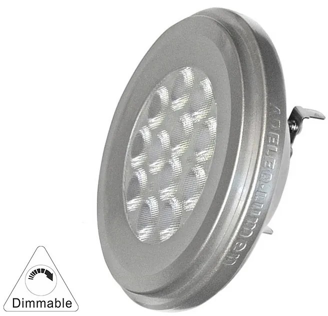 Adeleq Led Λάμπα Αλουμινίου Ar111 12W 12Vac/Dc Ντιμαριζόμενη 36° Ψυχρό 13-111123609