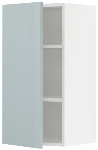 METOD ντουλάπι τοίχου με ράφια, 40x80 cm 994.791.15