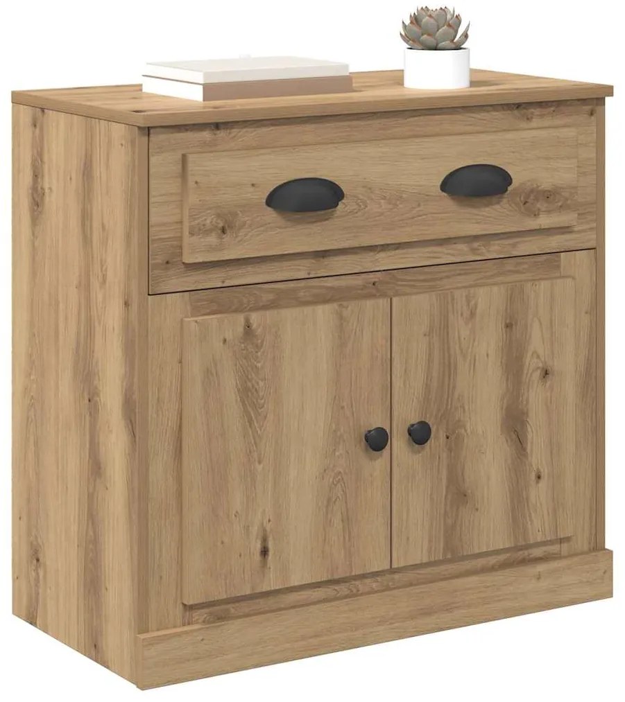 vidaXL Highboard Artisan Oak 70 x 35,5 x 67,5 εκ. Επεξεργασμένο ξύλο