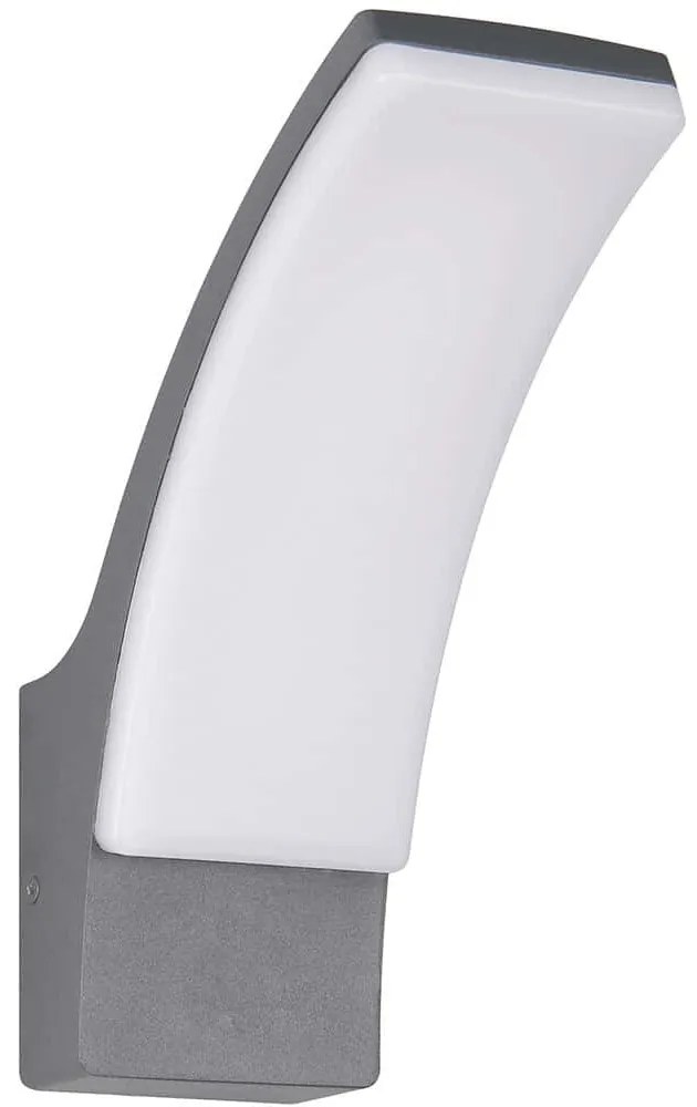 Φωτιστικό Τοίχου - Απλίκα Beja R23356142 8x18,5x22,5cm 1xLed 1650lm 12,5W 4000K Anthracite RL Lighting
