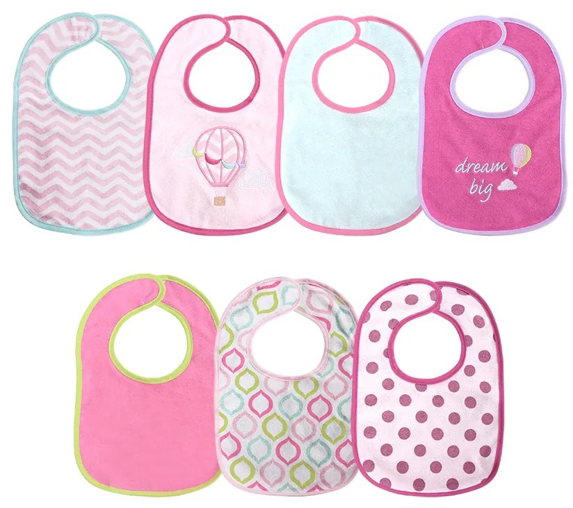 LORELLI ΣΕΤ 7 ΤΕΜ ΣΑΛΙΑΡΕΣ ΜΕ VELCRO GIRL PINK 10260240003