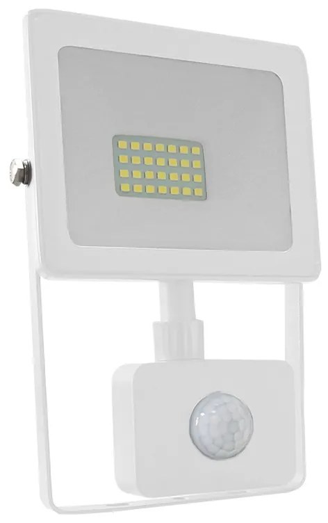 WHITE SENSOR LED SMD FLOOD LUMINAIRE IP66 20W 4000K 1700Lm 230V RA80 - Q2040WS - 4000K - Q2040WS