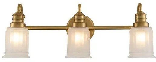 Απλίκα Φωτιστικό Μπάνιου 3xG9 IP44 Swell Elstead Lighting QZ-SWELL3-BB-BATH Ορείχαλκος