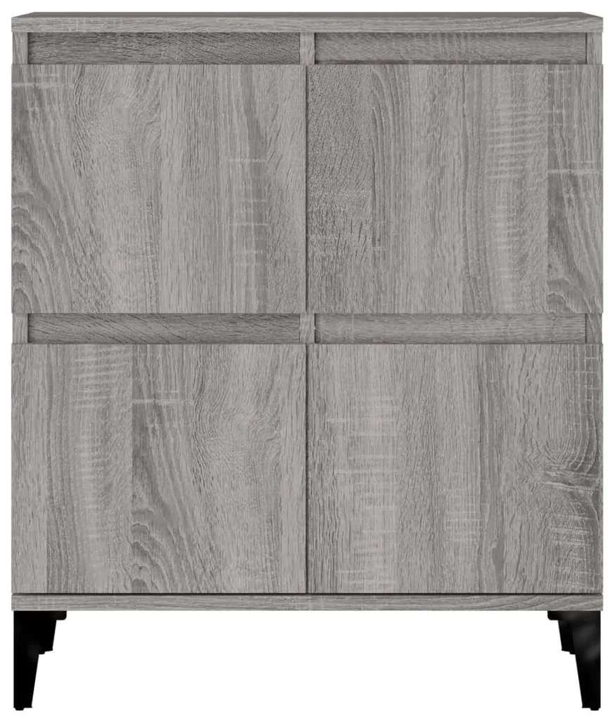 vidaXL Ντουλάπι Γκρι Sonoma 60x35x70 εκ. από Επεξεργασμένο Ξύλο
