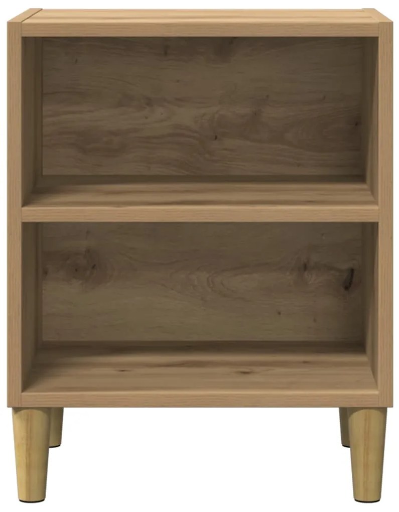 vidaXL Κομοδίνα 2 τεμ. 40x30x50 εκ. από Επεξεργασμένο Ξύλο