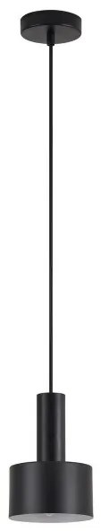 Κρεμαστό Φωτιστικό Οροφής 1xE27 Μαύρο Adept Tube 77-8540 Homelighting-77-8540-Μαύρο 77-8540