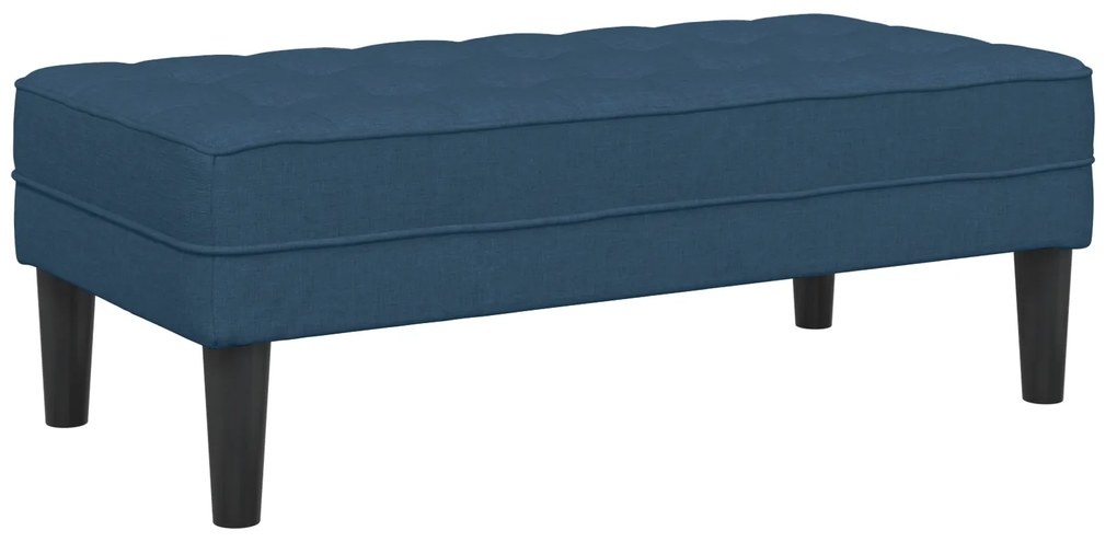 vidaXL Παγκάκι Μπλε 113x57x39 εκ. Υφάσμα