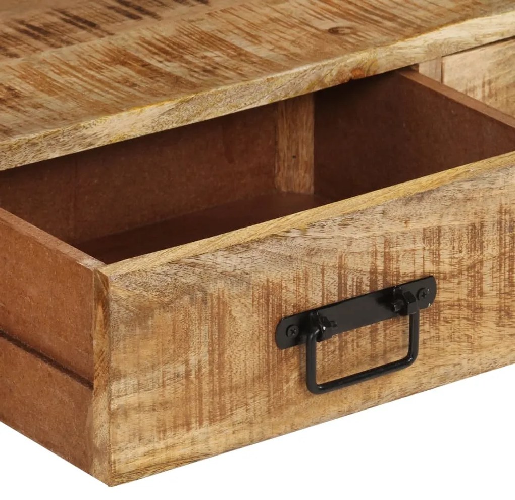 vidaXL Έπιπλο Τηλεόρασης 120 x 30 x 45 εκ. από Μασίφ Ξύλο Μάνγκο