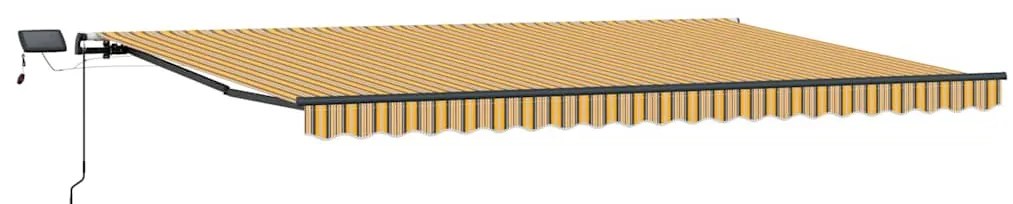 vidaXL Σκηνίτσα Αναδιπλούμενη Πολύχρωμο 500 x 350 εκ ύφασμα