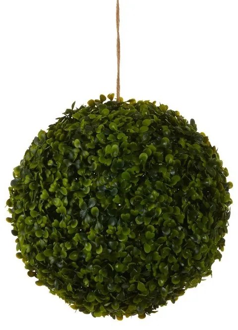 Supergreens Τεχνητή Κρεμαστή Σφαίρα Πυξάρι Πράσινη Φ28 εκ
