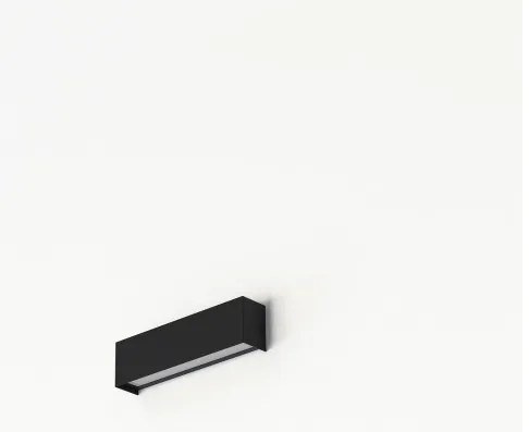 Απλίκα Φωτιστικό Τοίχου E14 10W IP20 Straight Wall XS Nowodvorski-7601-Μαύρο 7601