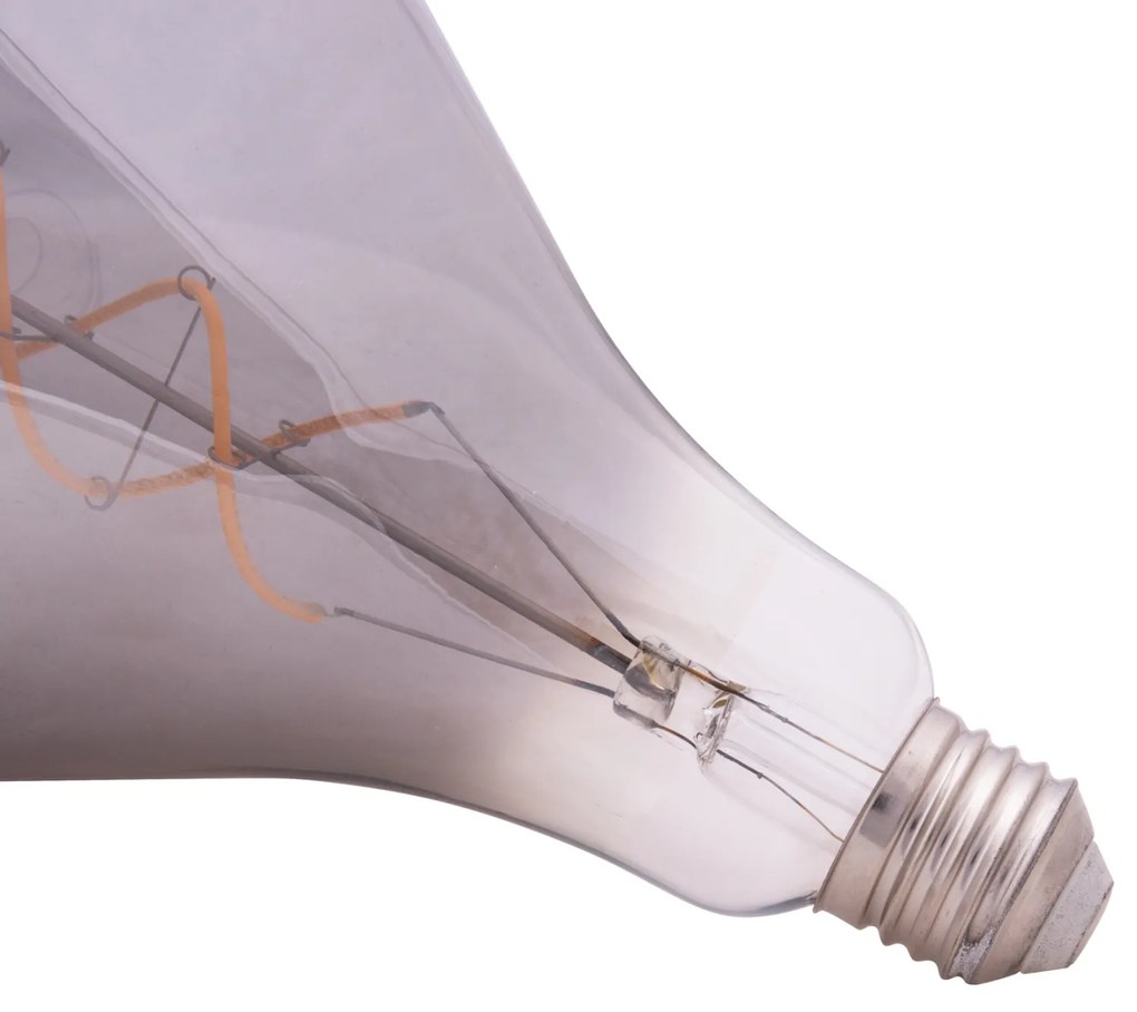 ΛΑΜΠΤΗΡΑΣ A160 LED FILAMENT 8W E27 3000K SMOKE COLOR DIMMABLE  HM4052.03 - 3000K - HM4052.03