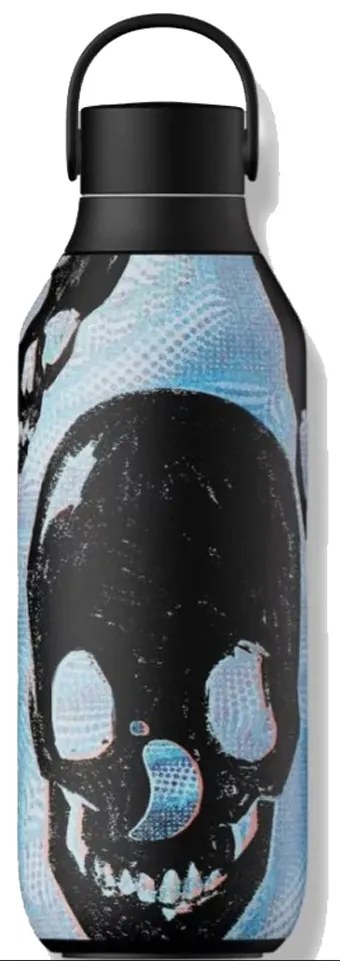 Μπουκάλι Θερμός 500ml Chilly's Series 2 Studio Skulls