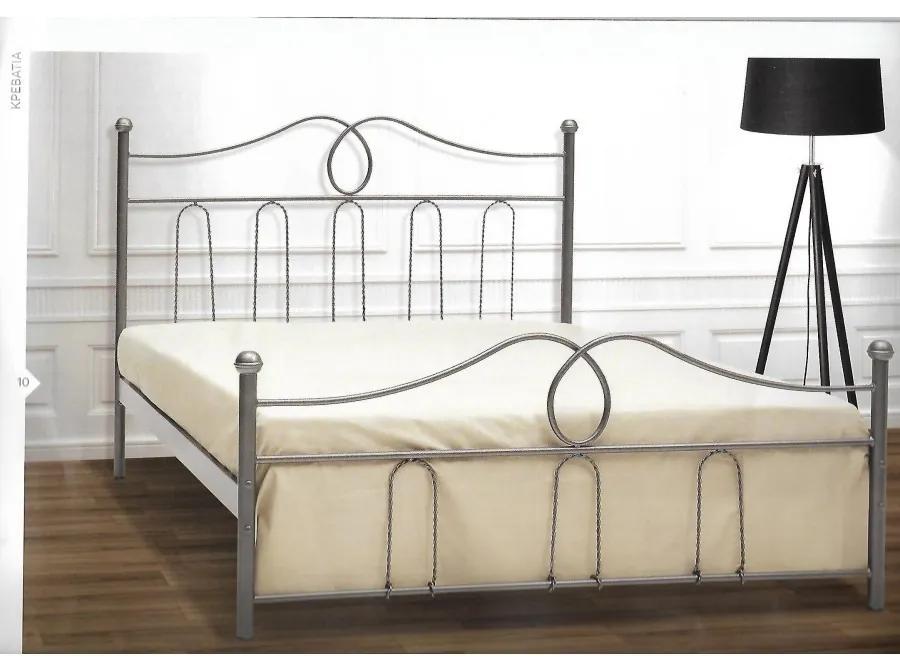Καμπάνα Κρεβάτι Διπλό Μεταλλικό 150x190cm