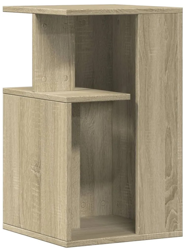 vidaXL Βοηθητικό Τραπέζι Sonoma Δρυς 35x35x60 εκ. Επεξεργασμένο Ξύλο