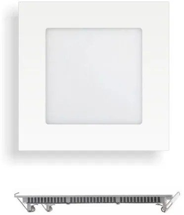 Φωτιστικό Οροφής Πάνελ Λεπτό LED SMD 6W 4000K Λευκό Epistar 5240 Spotlight-5240-Λευκό 5240