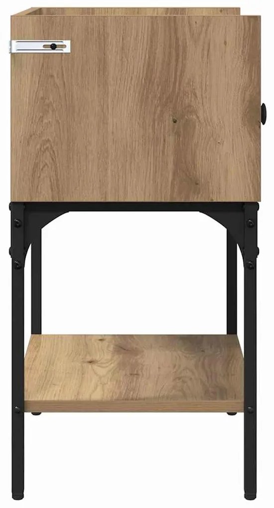vidaXL Κομοδίνο Artisan Oak 40 x 29 x 60 εκ Επεξεργασμένο ξύλο