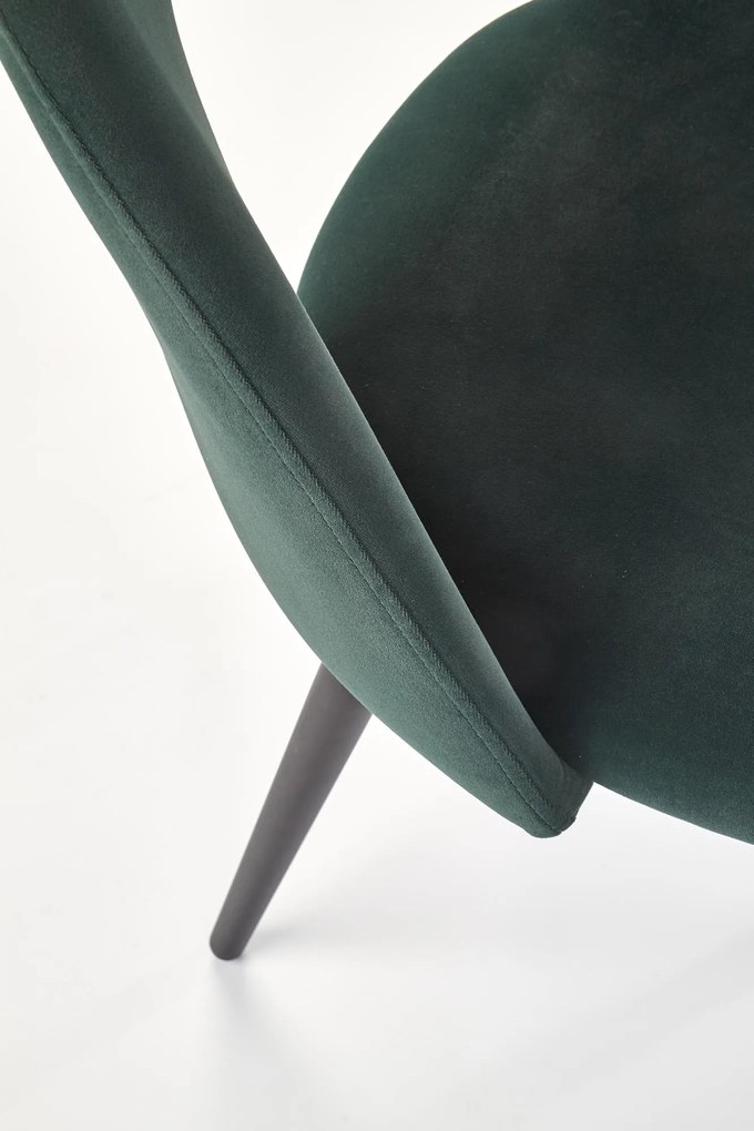 K384 chair, color: dark green DIOMMI V-CH-K/384-KR-C.ZIELONY