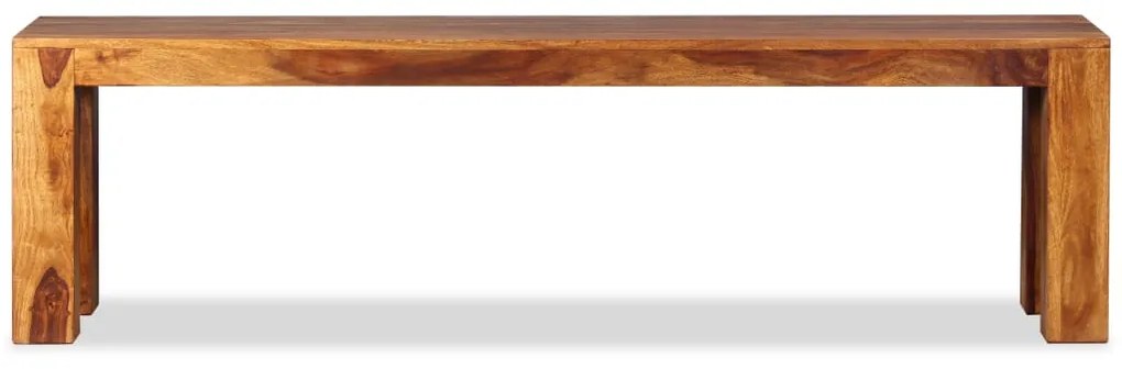 vidaXL Πάγκος 160 x 35 x 45 εκ. από Μασίφ Ξύλο Sheesham