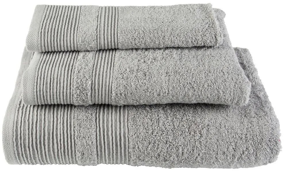 Πετσέτα 969 Light Grey Astron Σώματος 80x150cm 100% Cotton
