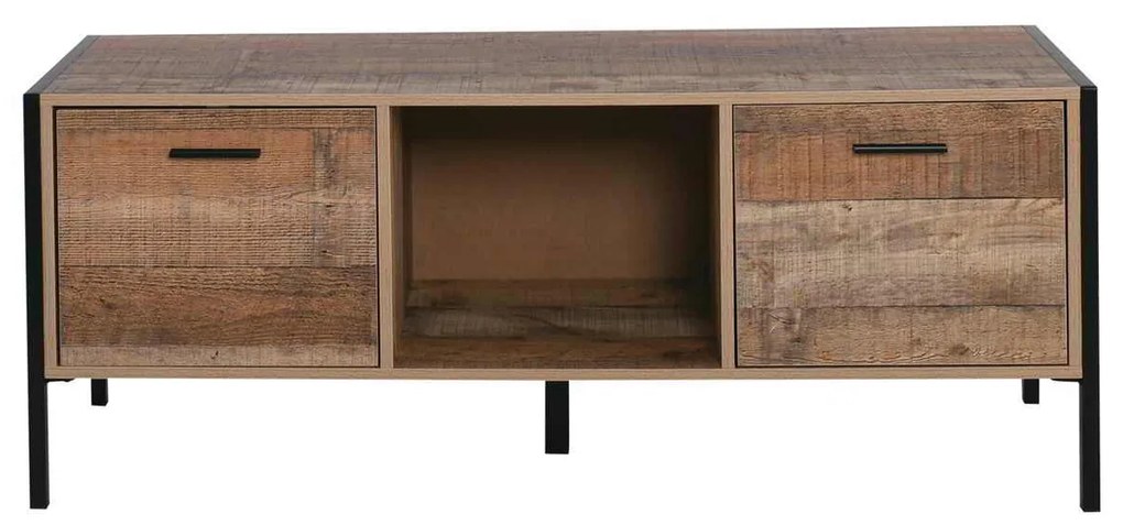 Τραπ.Σαλονιού PALLET-W 2-Συρτ 124x60 Antique Oak