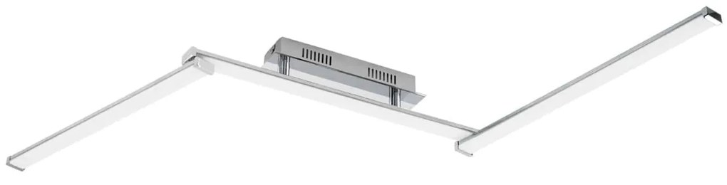Φωτιστικό Οροφής Led Lasana 2 96108 White Eglo Aluminium, Polypropylene
