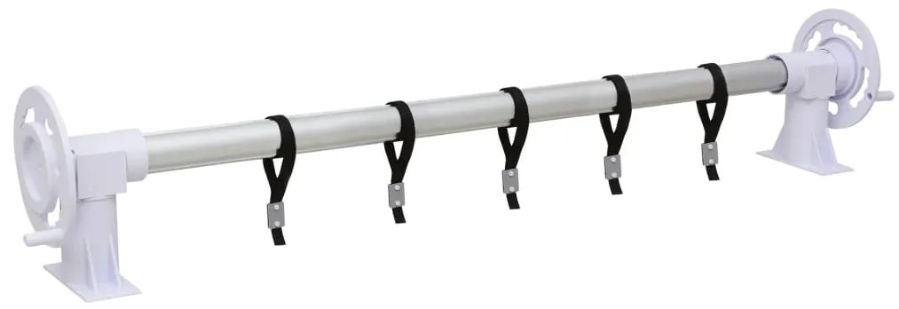 vidaXL Roller Καλύμματος Πισίνας με Πλαστική Βάση