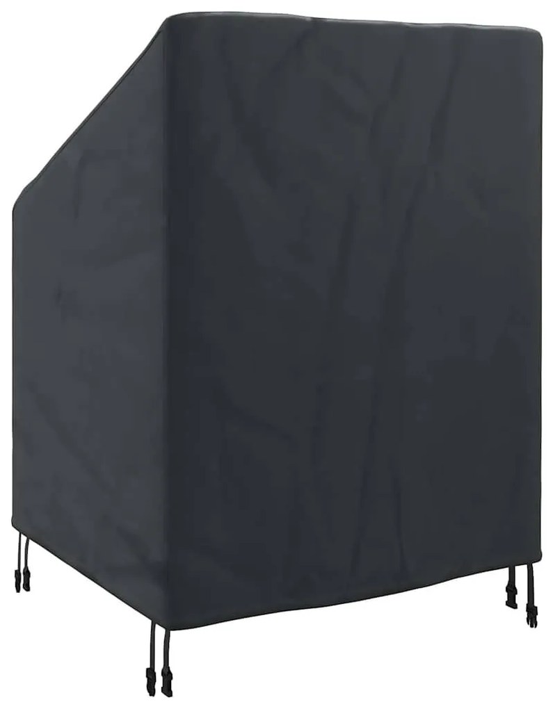 vidaXL Κάλυμμα Κήπου για Καρέκλα Μαύρο 75 x 78 x 65 / 100 εκ Ύφασμα 210D
