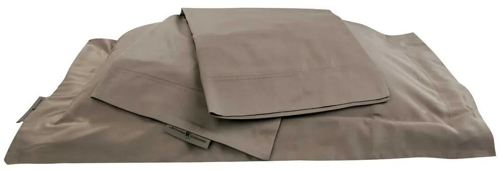 Μαξιλαροθήκες 2258 (Σετ 2τμχ) Dark Beige Greenwich Polo Club 50Χ70 50x77cm 100% Cotton Satin