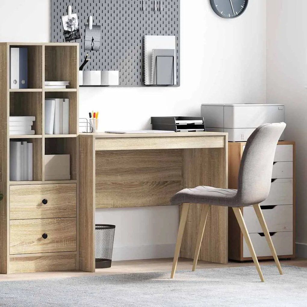 vidaXL Γραφείο Sonoma Δρυς 90 x 50 x 76 εκ. Επεξεργασμένο ξύλο
