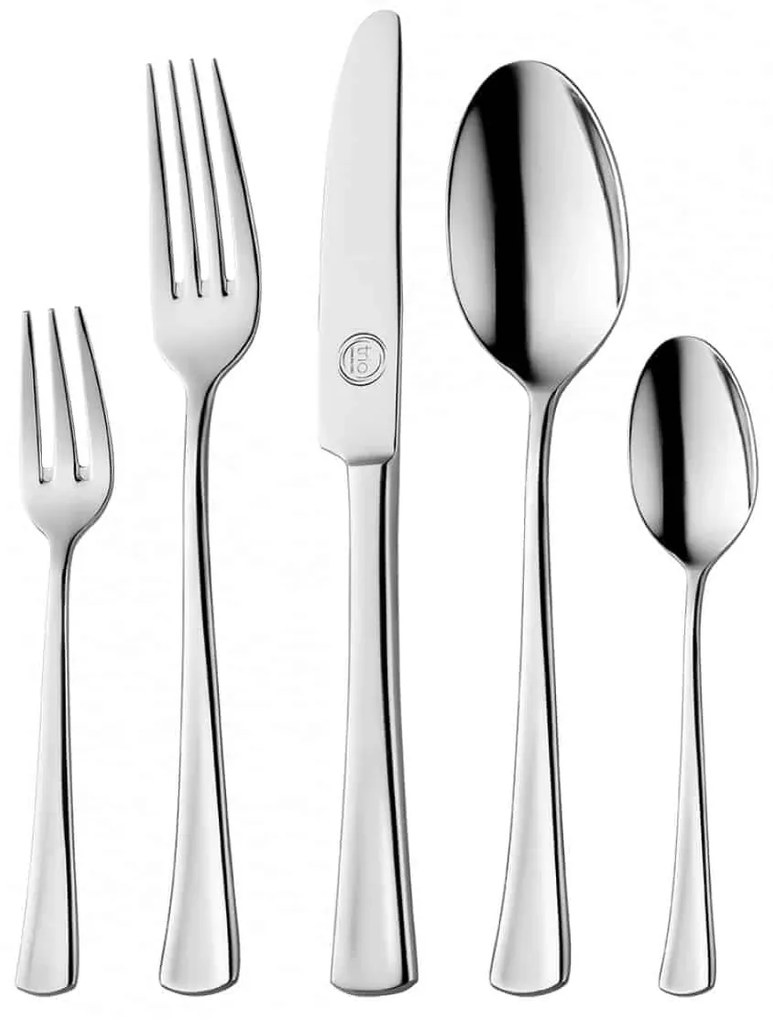 Σετ Ανοξείδωτα Μαχαιροπίρουνα Monaco 18/10 Σε Κουτί Δώρου - 3mm - Cryspo Trio - 65τμχ