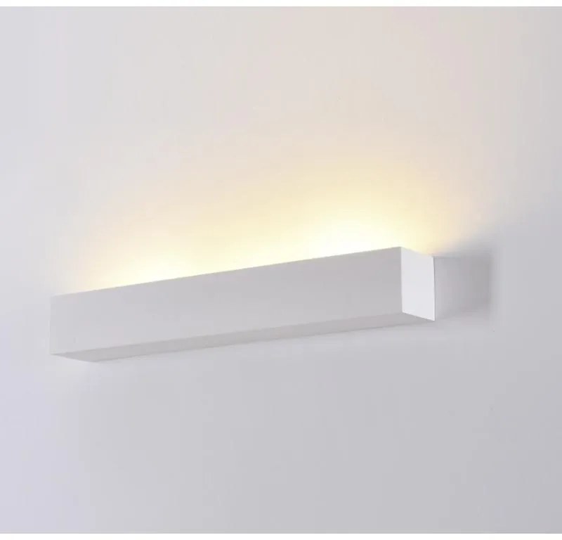 Adeleq Απλίκα Γύψινη Ορθογώνια Ντουί 3xG9 Max 25W 51x8x8cm Λευκό 21-11030
