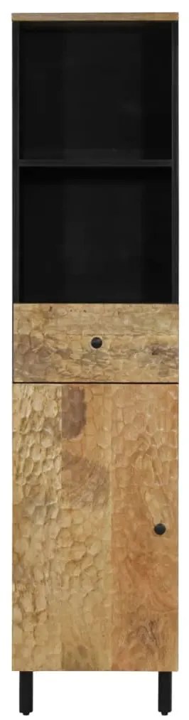 vidaXL Ντουλάπι Μπάνιου 38 x 33 x 160 εκ. από Μασίφ Ξύλο Μάνγκο