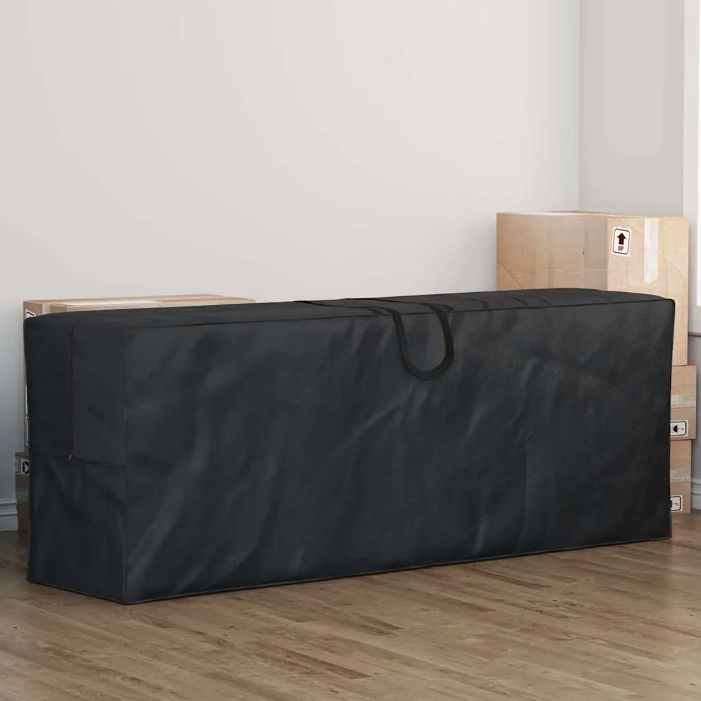 vidaXL Τσάντα Αποθήκευσης Υπαίθρου Μαύρο 175 x 55 x 75 εκ. Ύφασμα 600D
