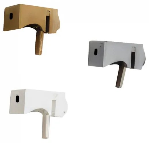 Μεταλλικός Σιδηρόδρομος Τοίχου μονός Anartisi Aluminium Rail Collection IDEAL LIGHT σε χρώμα MY 21 400 εκ