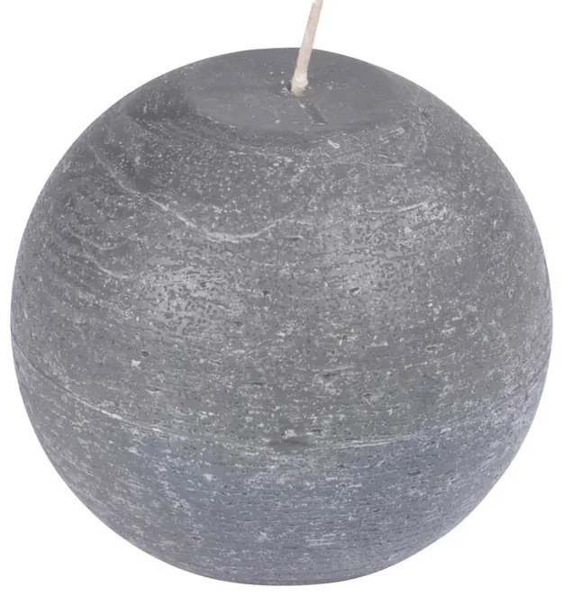 Κερί (Φ10x9) L-C Rustique Ball Dark Grey 6BPB005GF