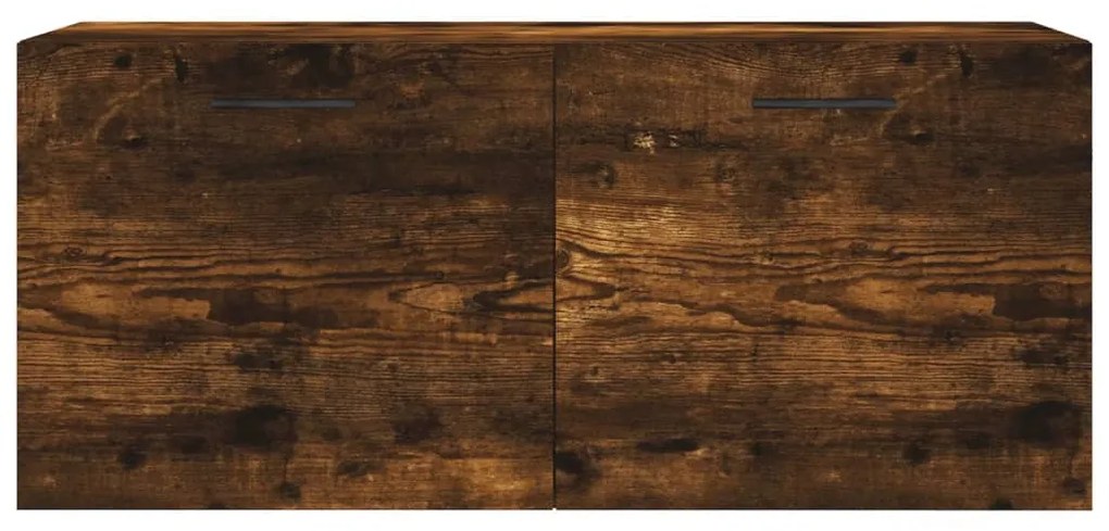 vidaXL Ντουλάπι Τοίχου Καπνιστή Δρυς 80x36,5x35 εκ. Επεξεργασμένο Ξύλο