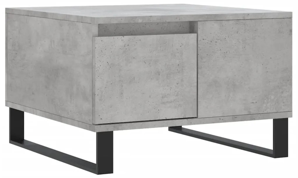 vidaXL Τραπεζάκι Σαλονιού Γκρι Σκυρ. 55x55x36,5 εκ. Επεξεργ. Ξύλο