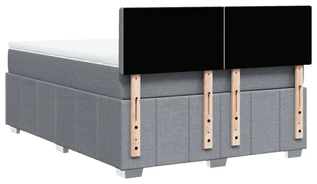 Κρεβάτι Boxspring με Στρώμα Αν. Πράσινο 160x200εκ Υφασμάτινο 3287133