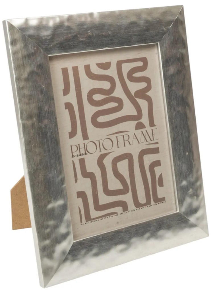 Κορνίζα Πλαστική Ασημί 15x20εκ. Zen Collection 25.27.51722