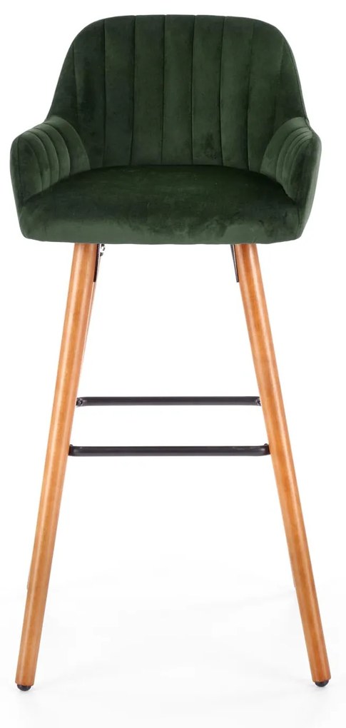 H93 bar stool, color: dark green DIOMMI V-CH-H/93-C.ZIELONY