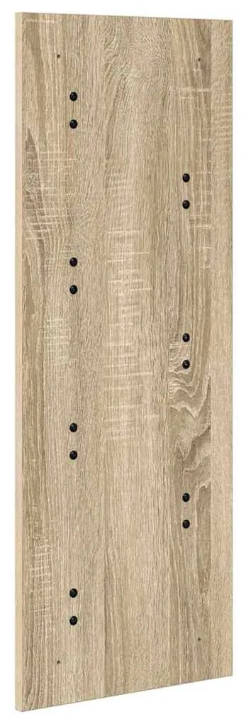 vidaXL Τοίχου Κρεμάστρα Επιτοίχιο Δρύς Sonoma 30 x 1,5 x 80 εκ.