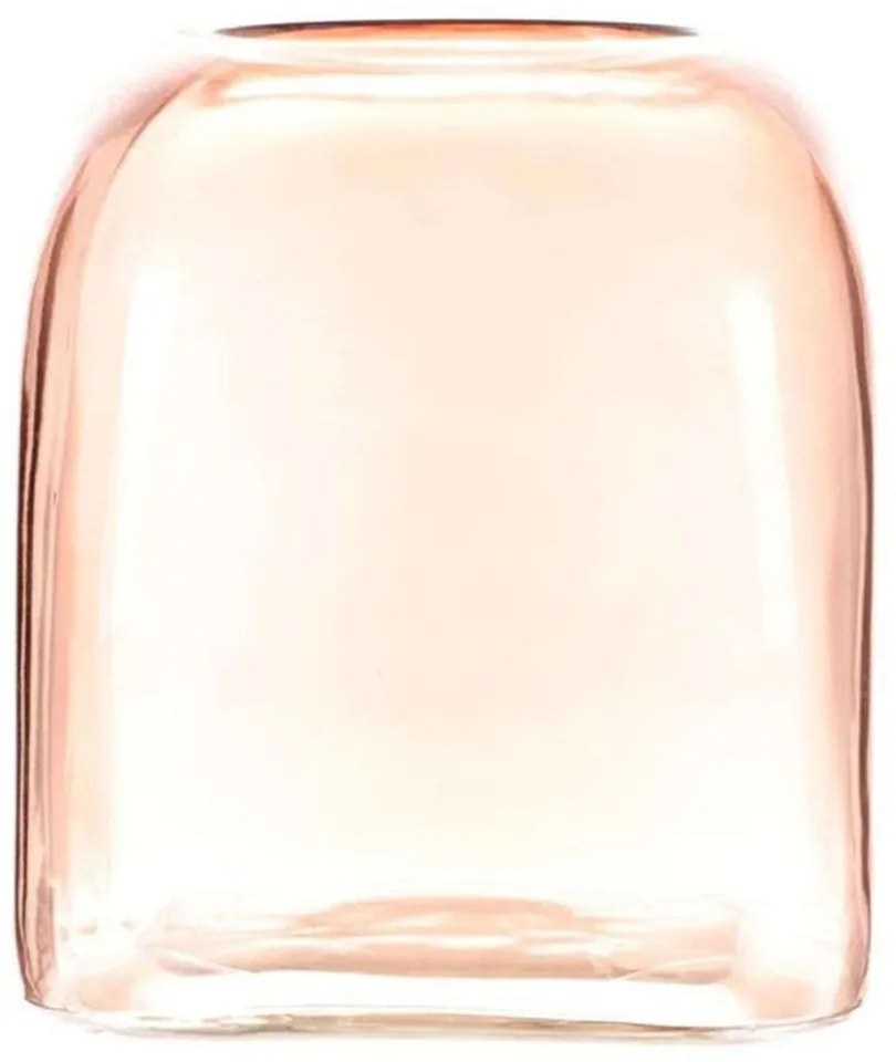 Βάζο Lebes 012.862228019 16x16x18cm Pink Glass