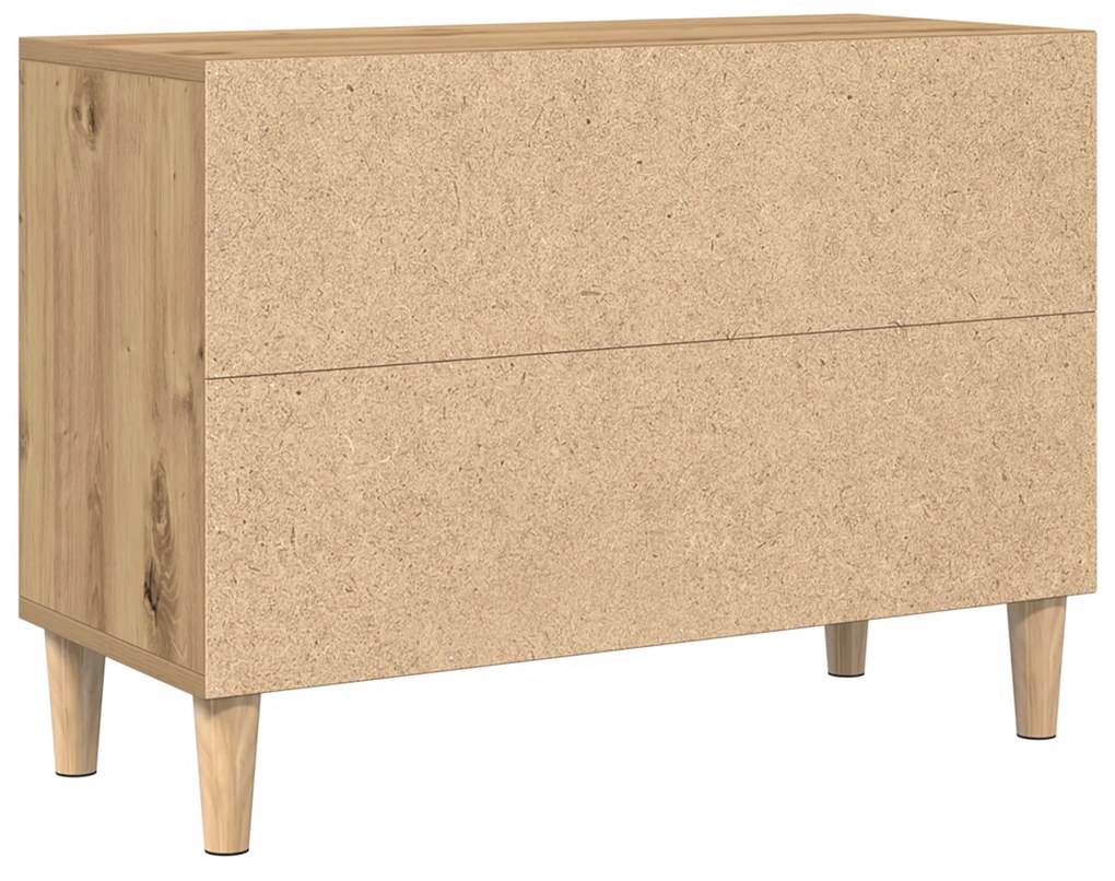 vidaXL Έπιπλο τηλεόρασης Καρυδιά τέχνης 69.5x30x50 εκ
