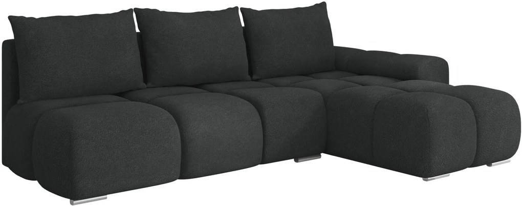 Γωνιακός καναπές Bestii-Anthraki-Δεξιά - 270.00Χ183.00Χ85.00cm